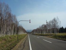 三国峠への道