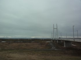 石狩川に掛かる81号の橋