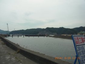 川を渡っていた山田線の橋脚2