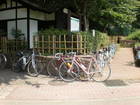 20080713 10 寺家の水車前の自転車